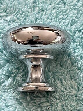 16 Polished Chrome Hardware Cabinet Knobs Lot Kitchen Bathroom Silver Open Box